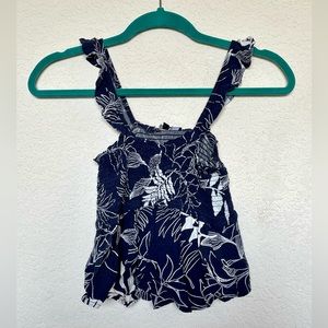 💙Free with Purchase💙 Tropical flowy top